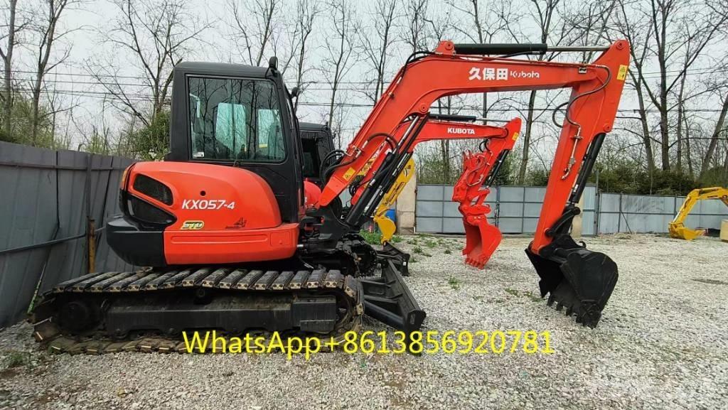 Kubota KX 057 小型挖土機/掘鑿機<7t(小型挖掘機)