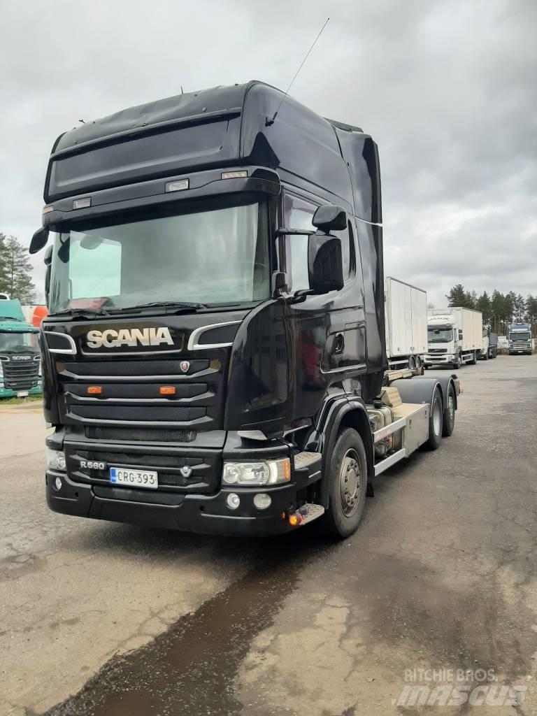 Scania R 560 吊鉤式起重車