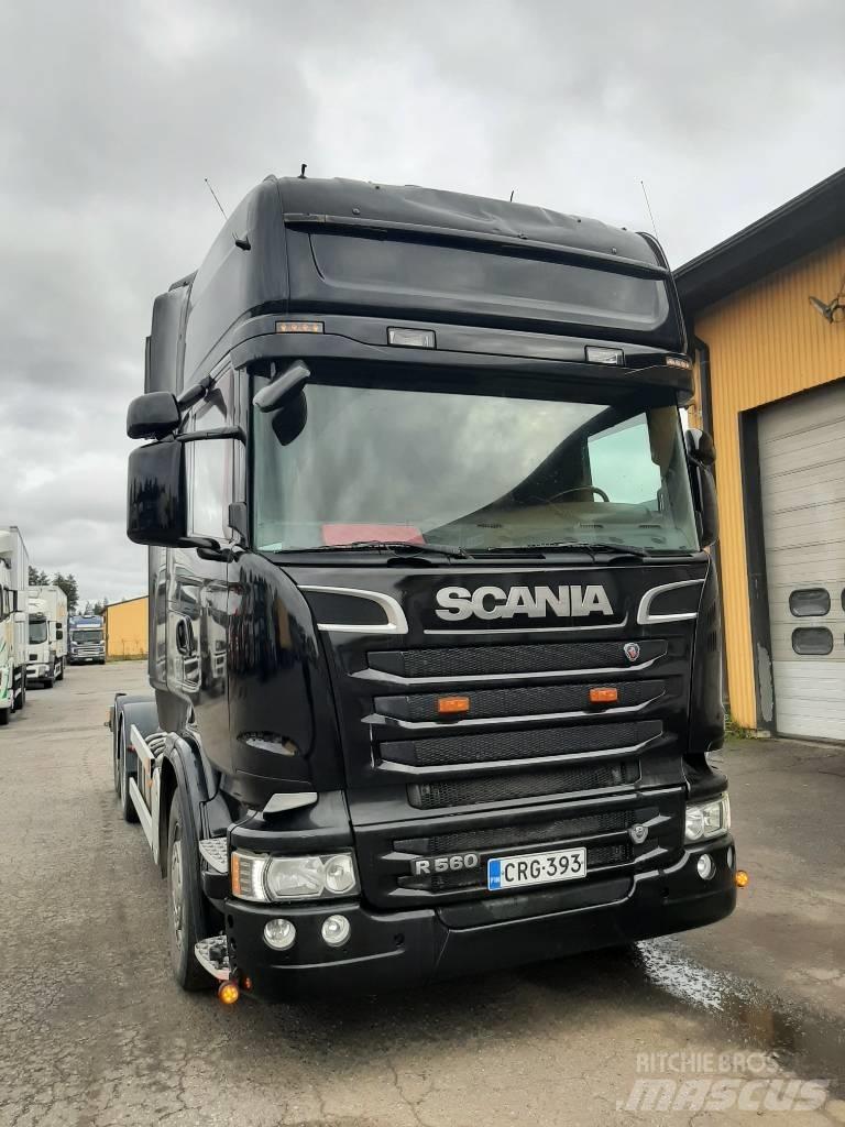 Scania R 560 吊鉤式起重車