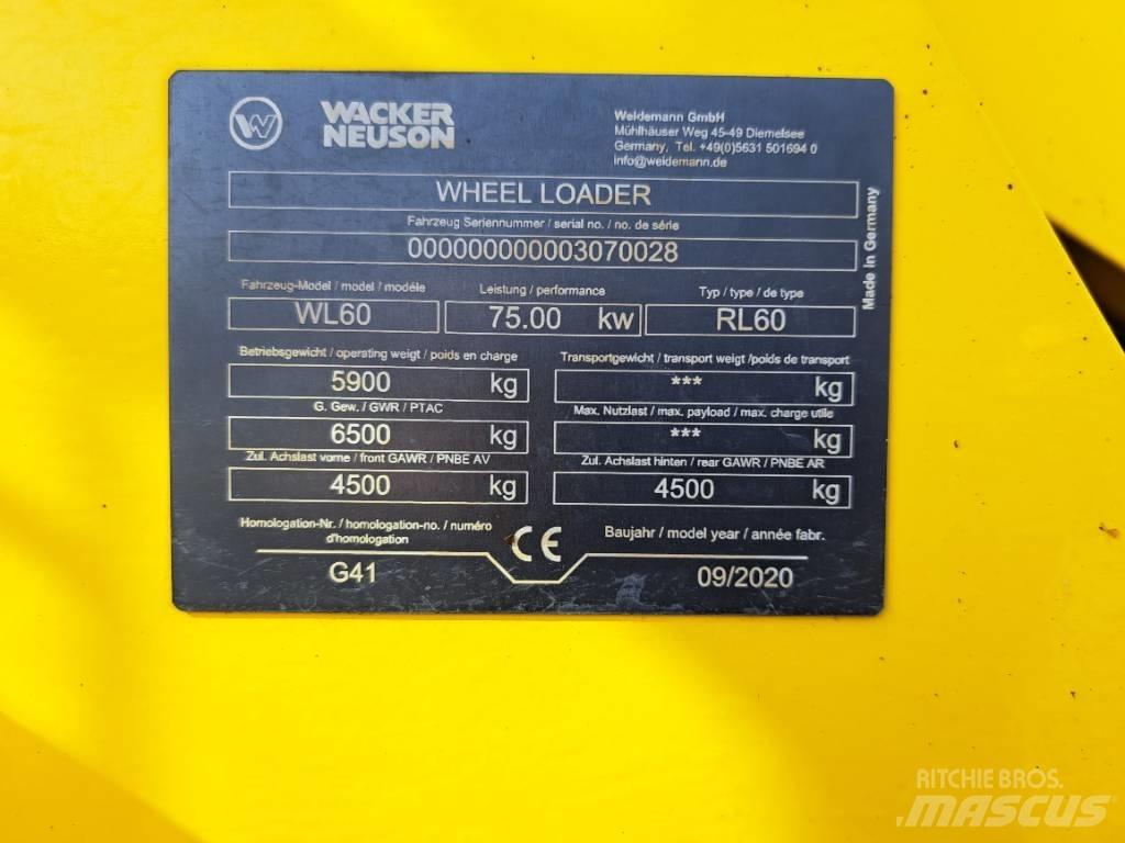 Wacker Neuson WL60 輪胎式裝載機