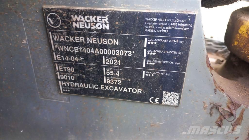 Wacker Neuson ET90 履帶式 挖土機/掘鑿機/挖掘機