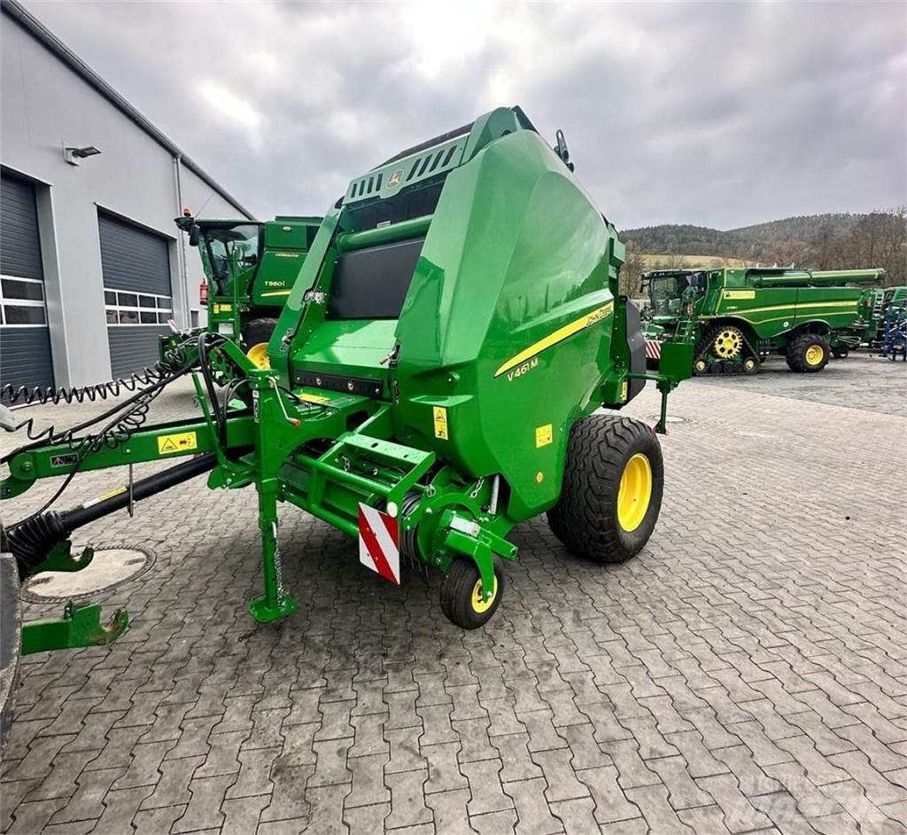 John Deere V461M 圓型牧草打包機