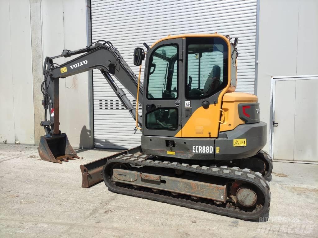 Volvo ECR 88 D 中型挖土機/掘鑿機/挖掘機 7t-12t