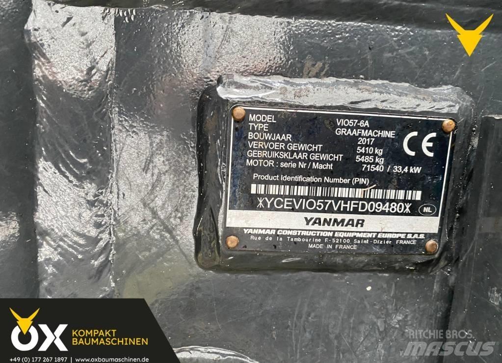 Yanmar Vio 57 U 小型挖土機/掘鑿機<7t(小型挖掘機)
