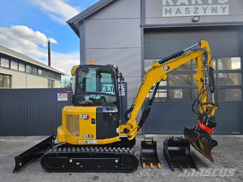 CAT 303.5 CR 小型挖土機/掘鑿機<7t(小型挖掘機)
