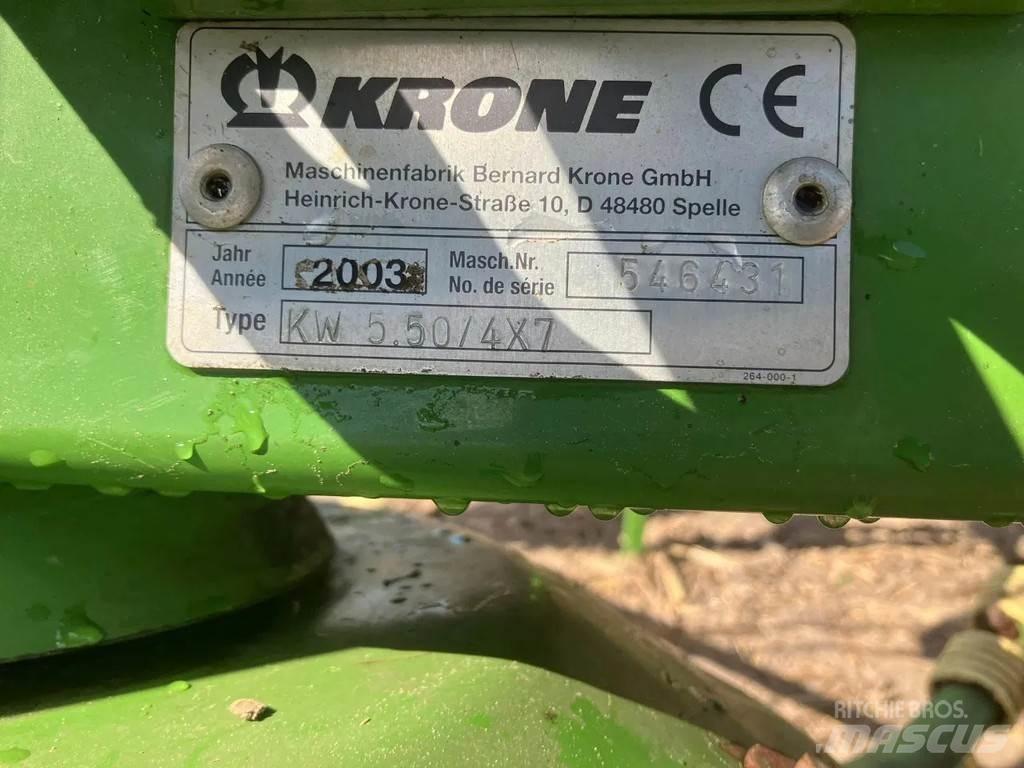 Krone Hooischudder 耙與翻草機