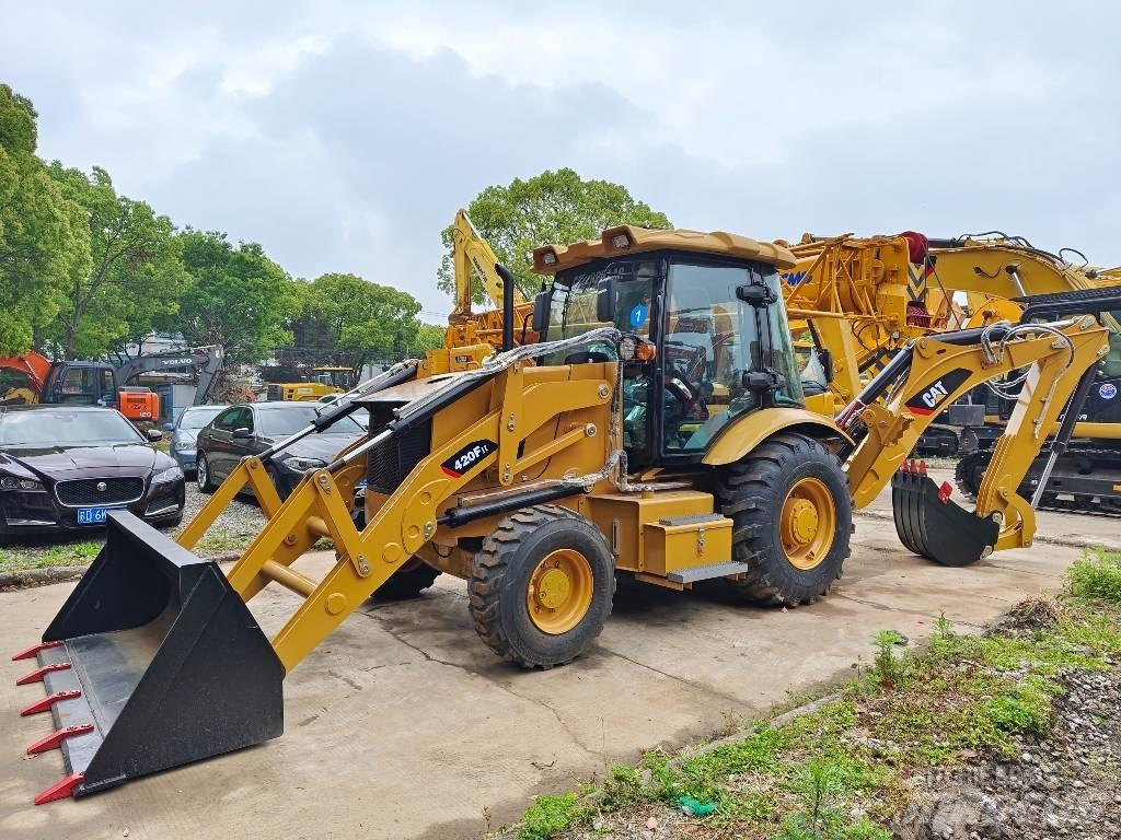 CAT 420 F 反鏟裝載機