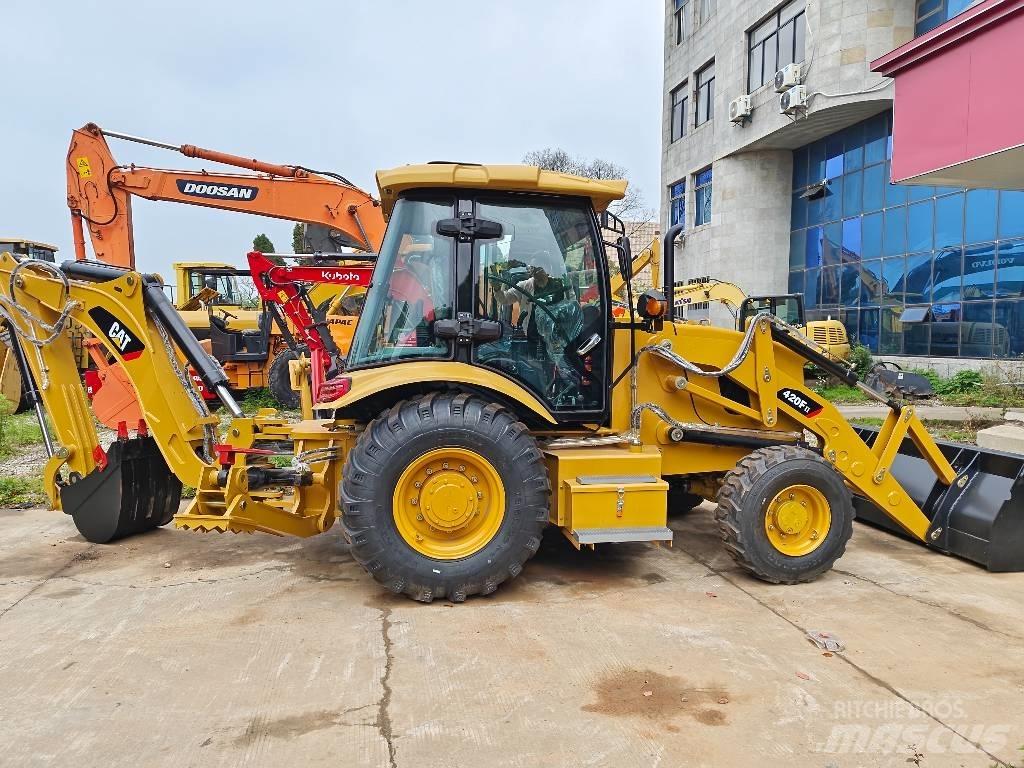 CAT 420 F 反鏟裝載機