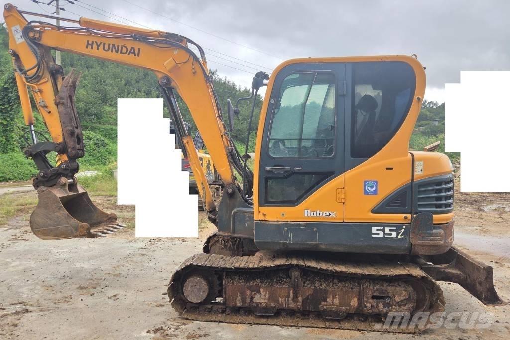 Hyundai Robex 55 小型挖土機/掘鑿機<7t(小型挖掘機)