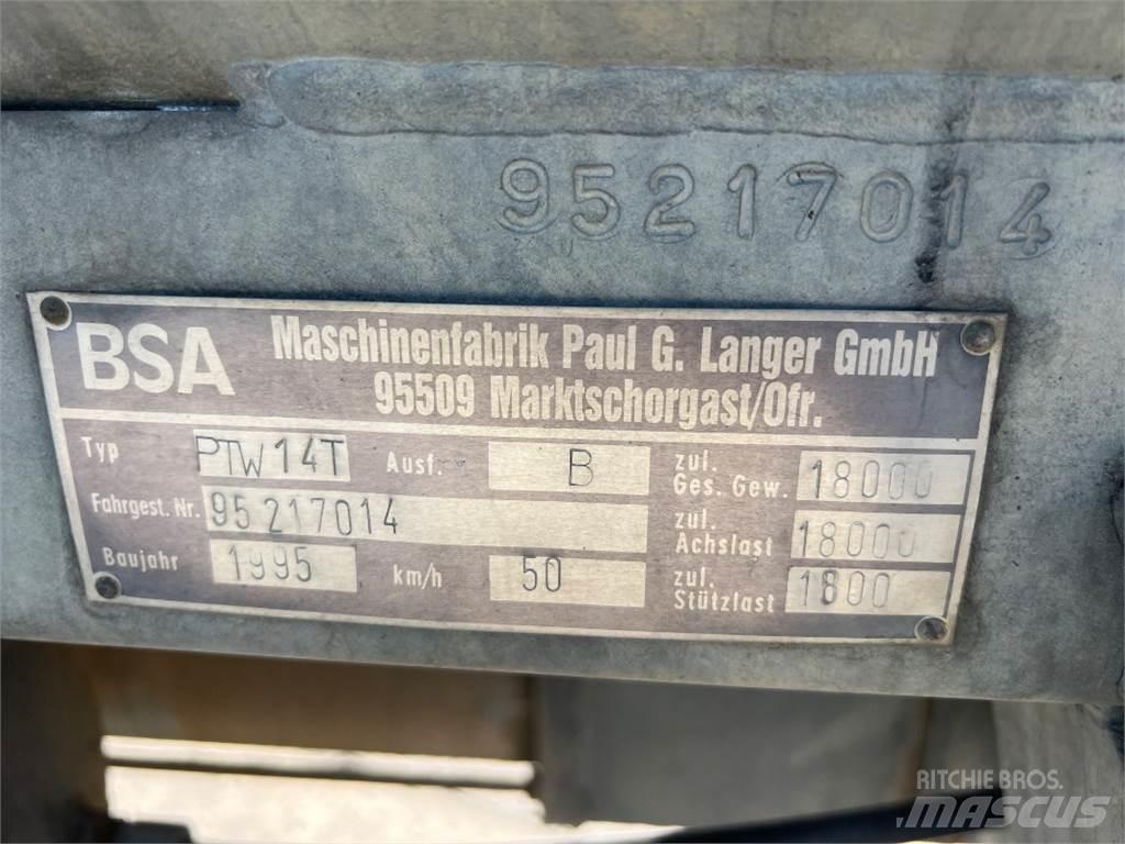 BSA PTW 14 T 水肥車