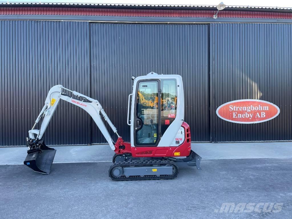 Takeuchi TB 216 小型挖土機/掘鑿機<7t(小型挖掘機)