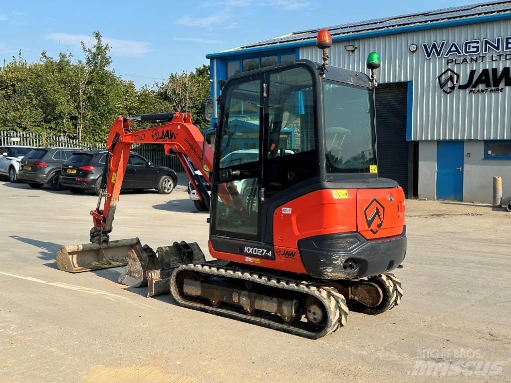 Kubota KX027-4 小型挖土機/掘鑿機<7t(小型挖掘機)