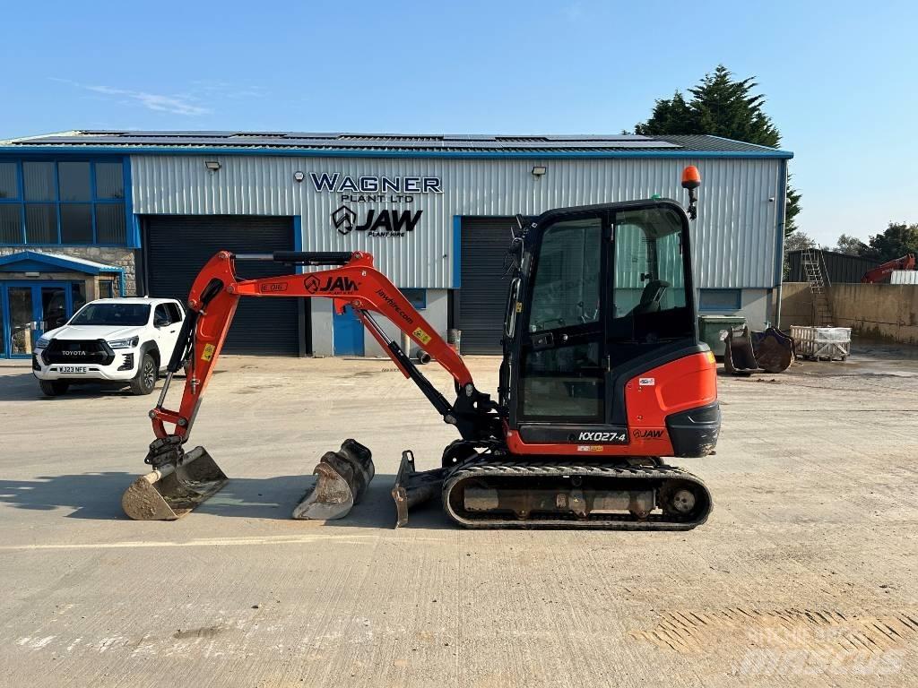 Kubota KX027-4 小型挖土機/掘鑿機<7t(小型挖掘機)