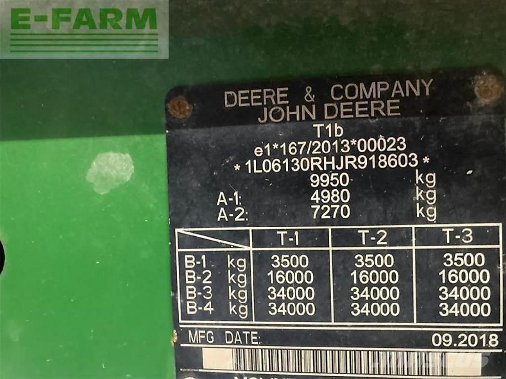 John Deere 6130r 曳引機