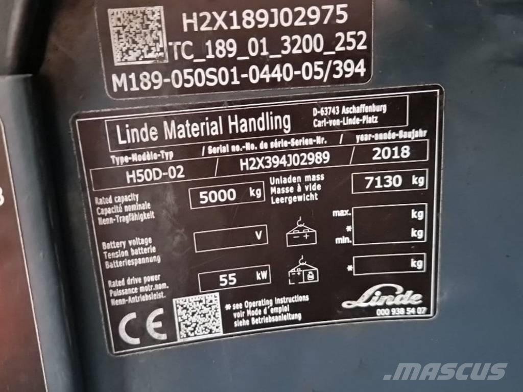 Linde H50D-02 柴油卡車
