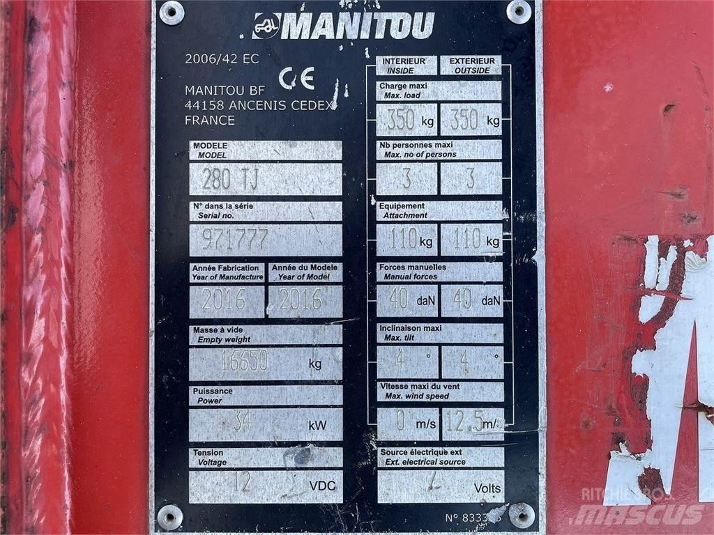 Manitou 280TJ 曲臂高空作業車
