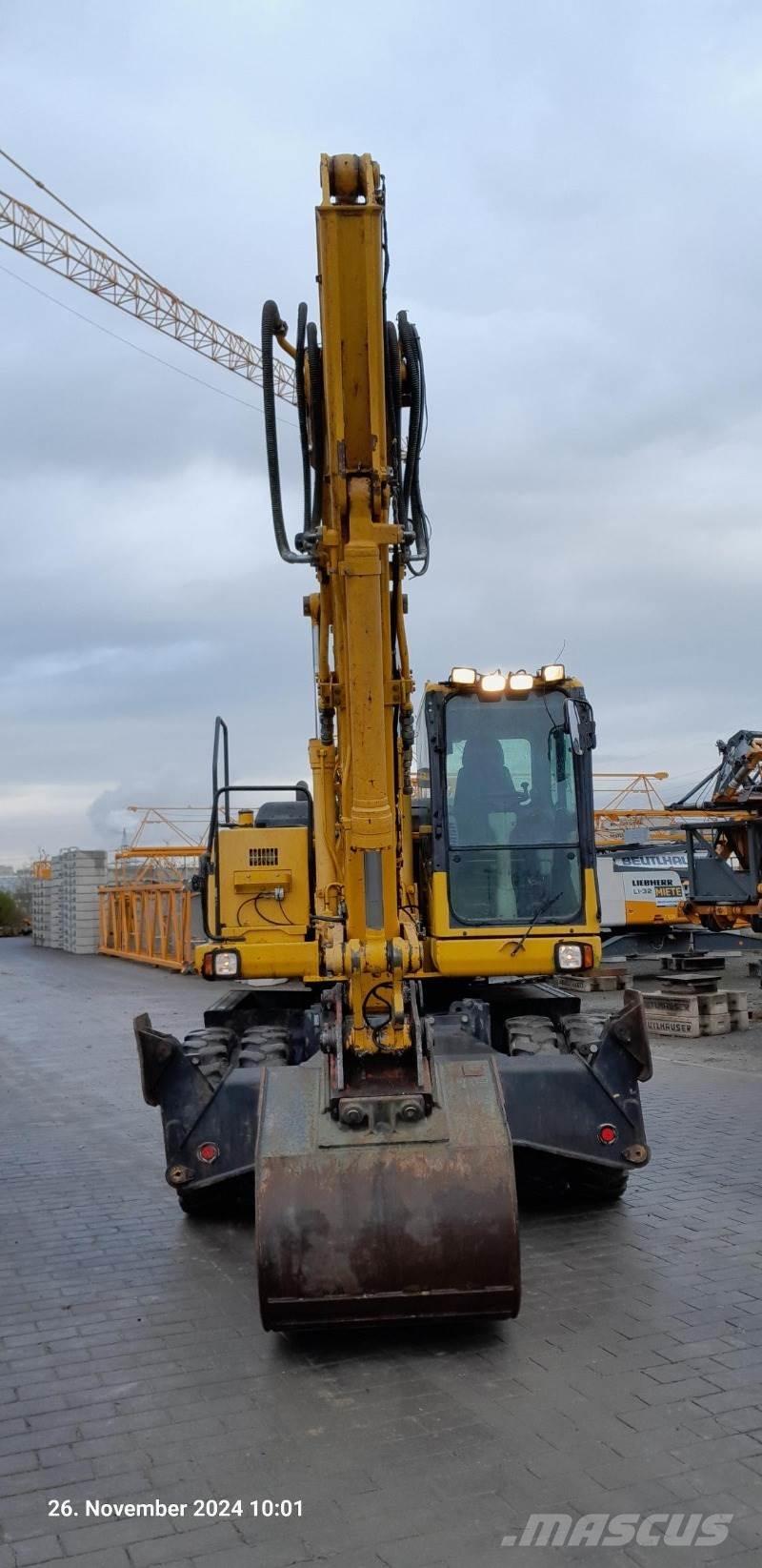 Komatsu PW160-7E0 旋轉式挖土機/掘鑿機/挖掘機