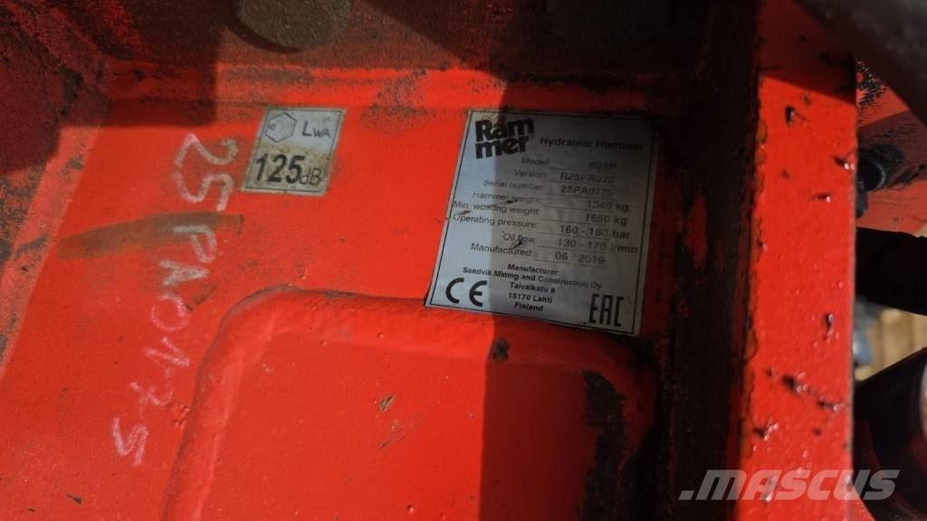 Rammer R25P 鐵鎚/碎石機