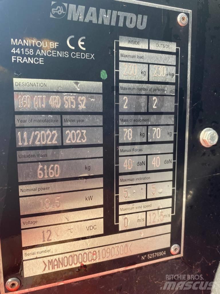 Manitou 160 ATJ 曲臂高空作業車