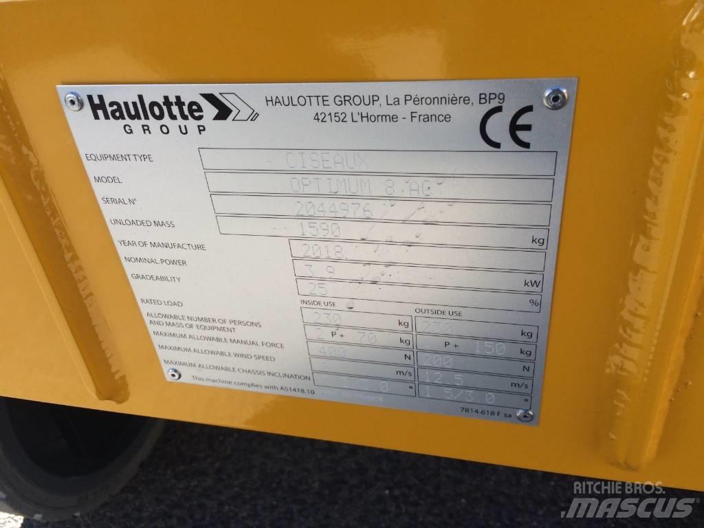 Haulotte Optimum  8 剪式升降機