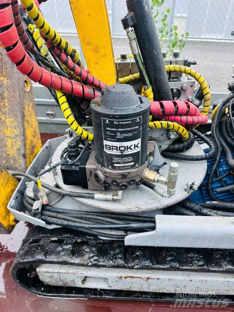 Brokk 60 拆卸式挖土機/掘鑿機/挖掘機