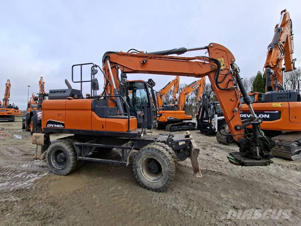 Doosan DX140W-5 旋轉式挖土機/掘鑿機/挖掘機