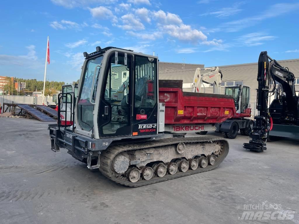 Takeuchi TCR 50 履帶式傾卸車/翻斗車