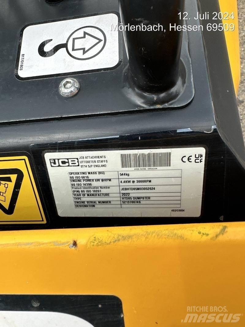 JCB HTD5 側卸礦車