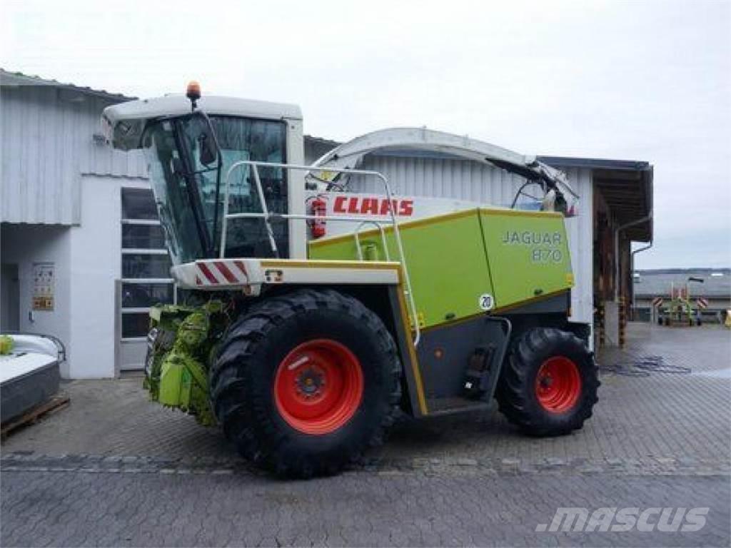CLAAS jaguar 870 自走式飼料採集機