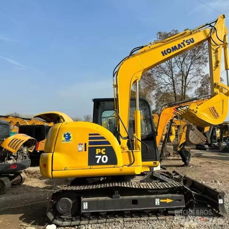 Komatsu PC 70 履帶式 挖土機/掘鑿機/挖掘機