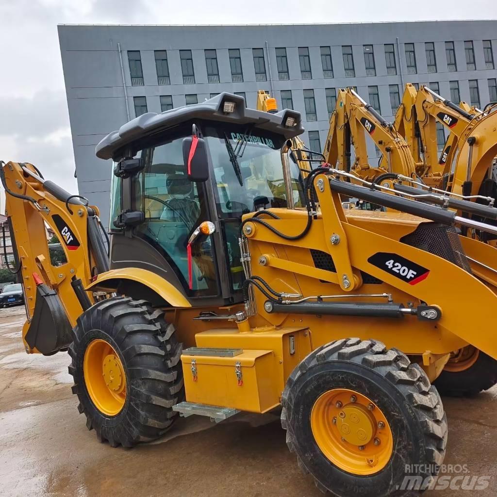 CAT 420 F 反鏟裝載機