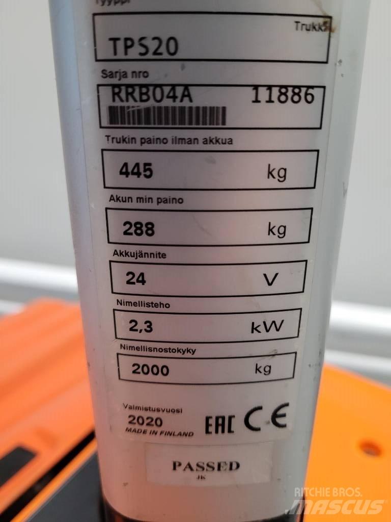 Rocla TPS20 平台型低架升降機