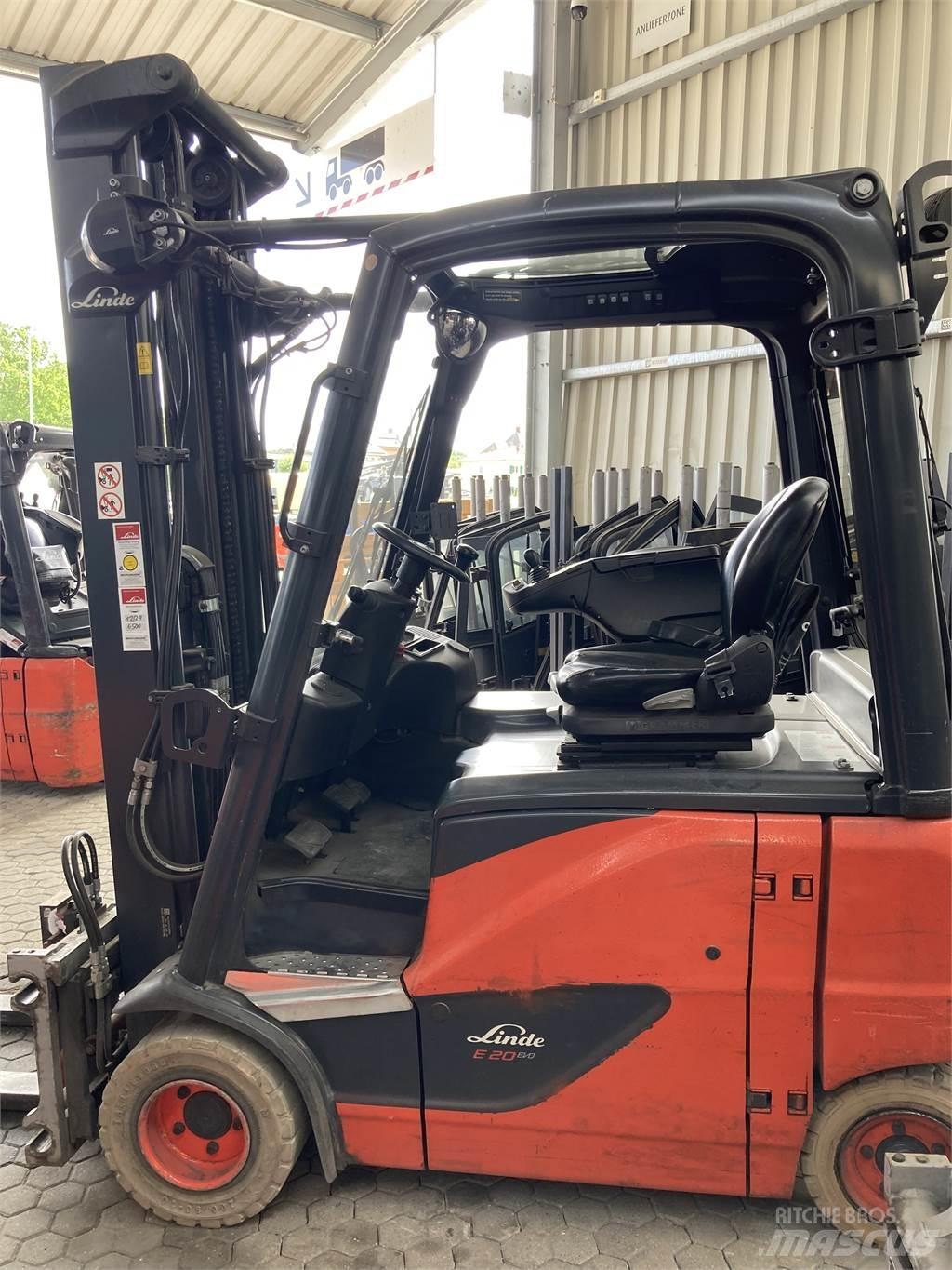 Linde E20PH 電動堆高機