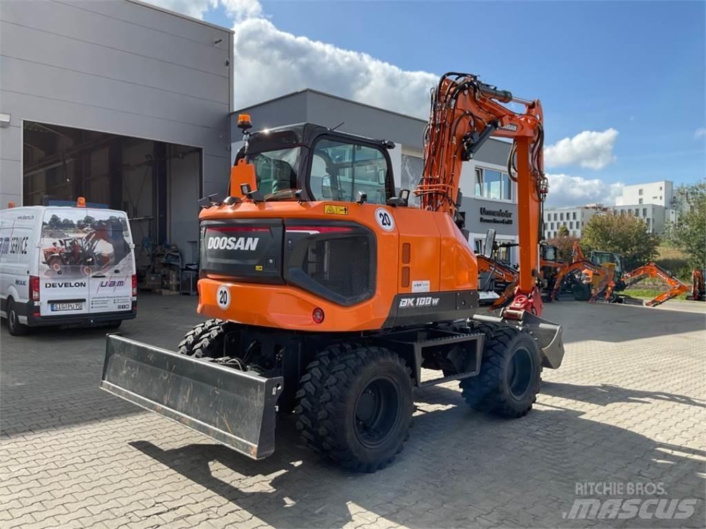 Doosan DX100W-7 旋轉式挖土機/掘鑿機/挖掘機