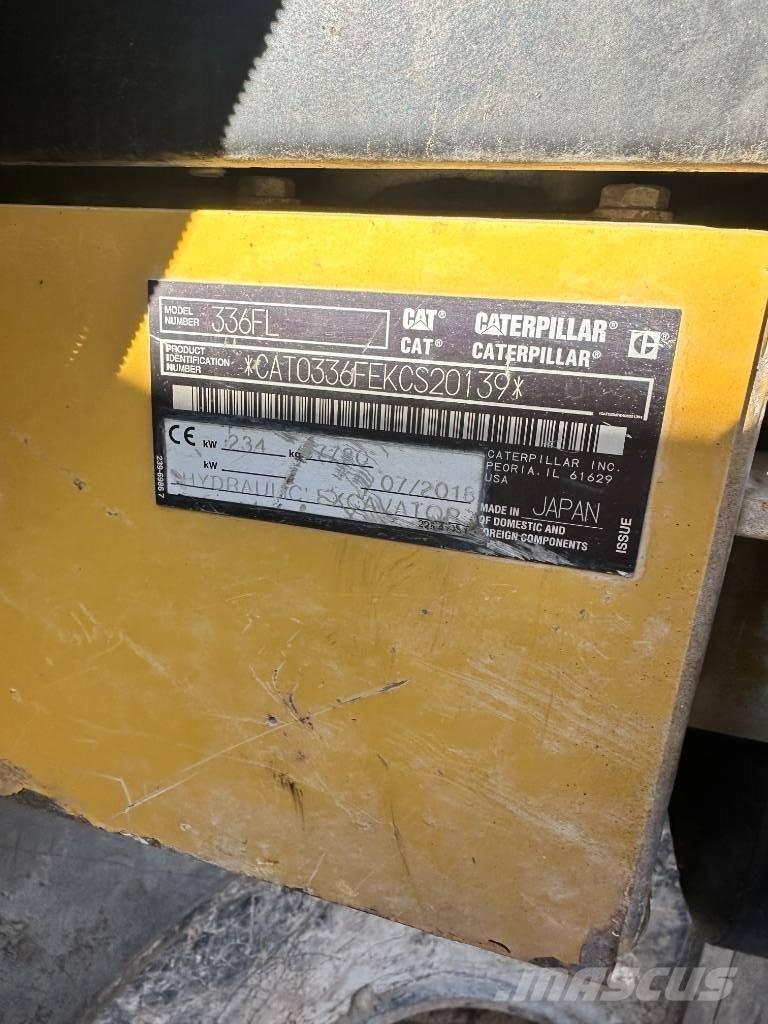 CAT 336 F L 履帶式 挖土機/掘鑿機/挖掘機