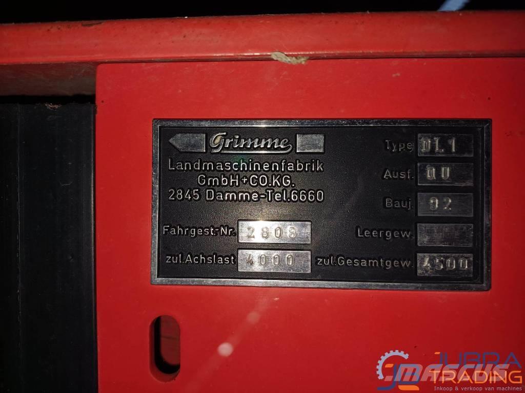 Grimme DL1500 馬鈴薯收穫機和挖掘機