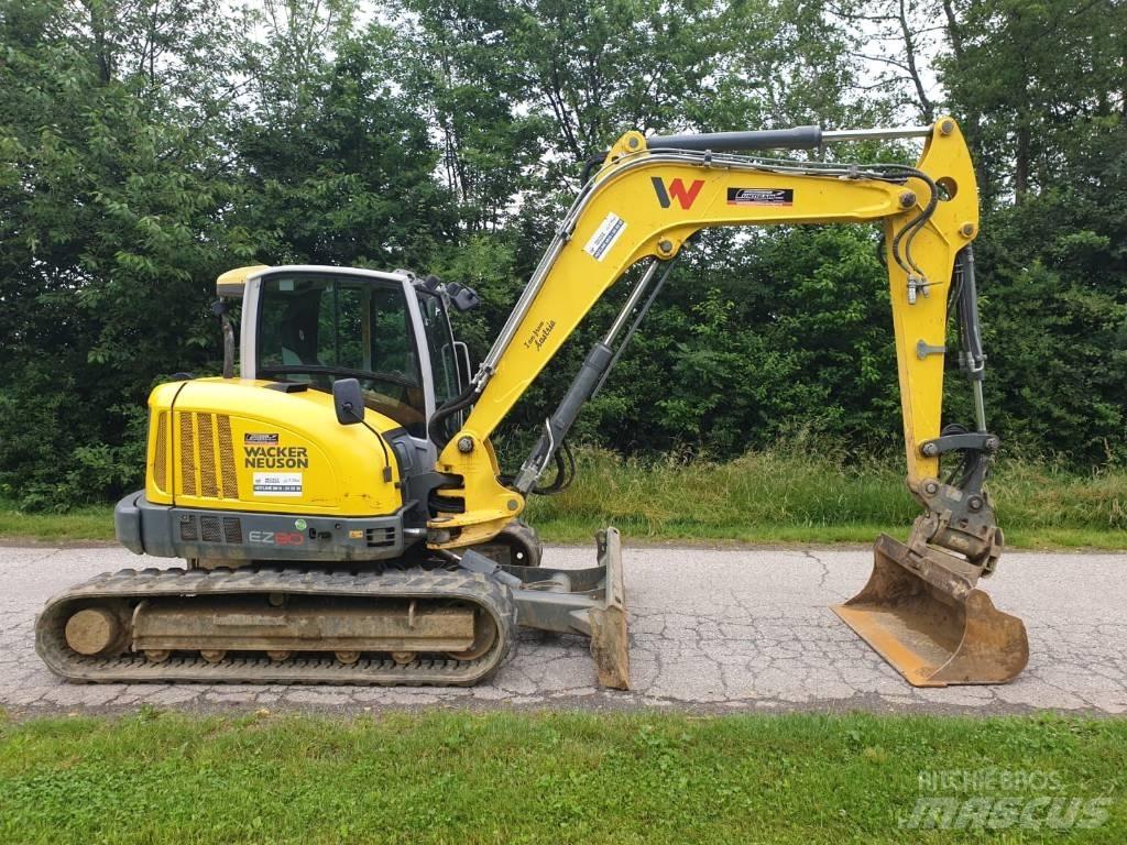Wacker Neuson EZ 80 中型挖土機/掘鑿機/挖掘機 7t-12t