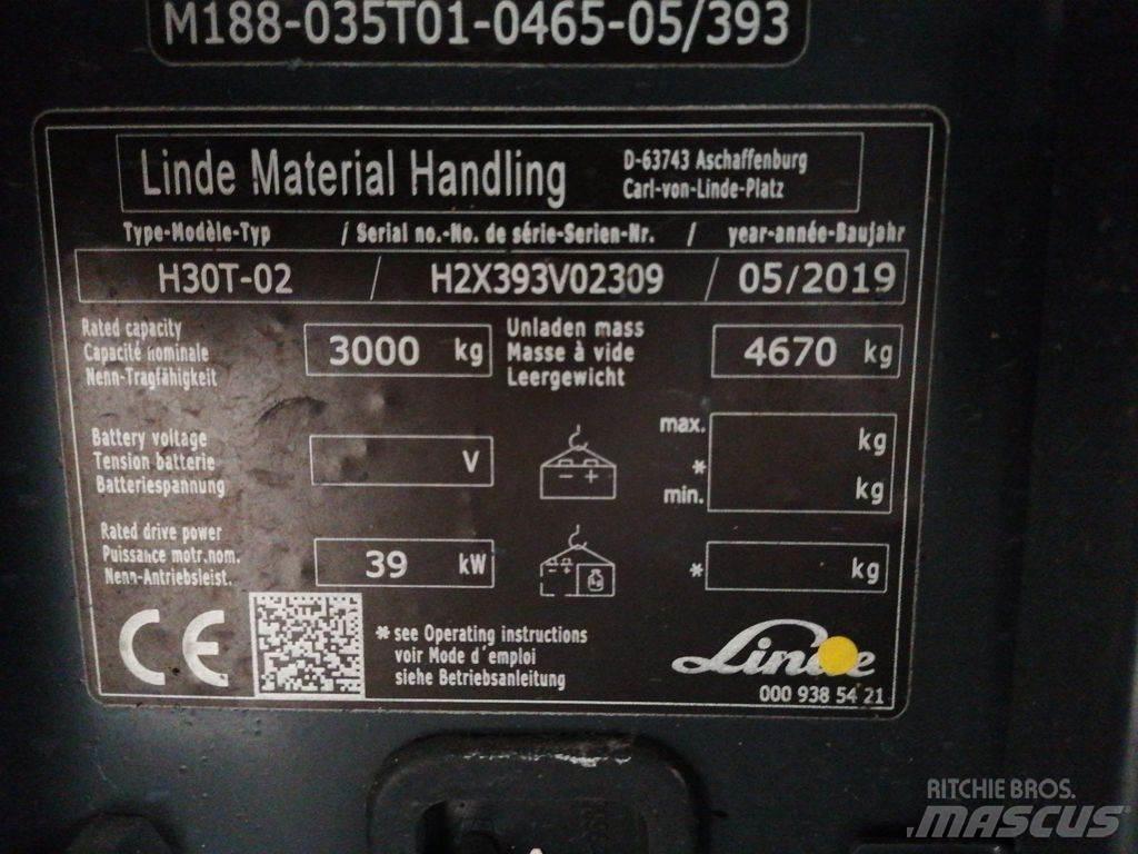 Linde H30T-02 液化石油氣LPG卡車