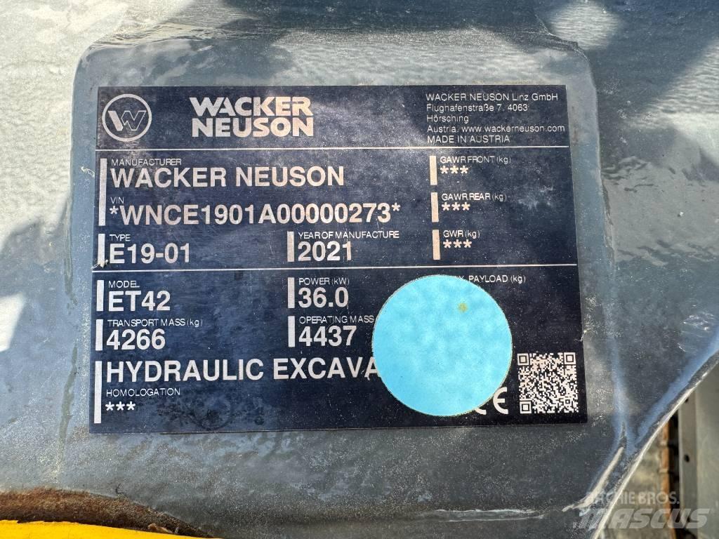 Wacker Neuson ET42 履帶式 挖土機/掘鑿機/挖掘機