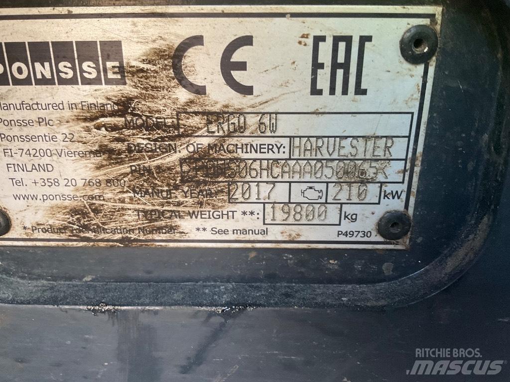 Ponsse ERGO 6W 收穫機