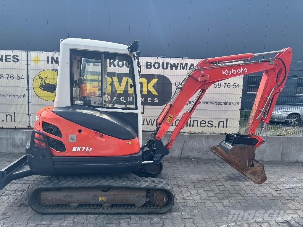 Kubota KX 71-3 小型挖土機/掘鑿機<7t(小型挖掘機)
