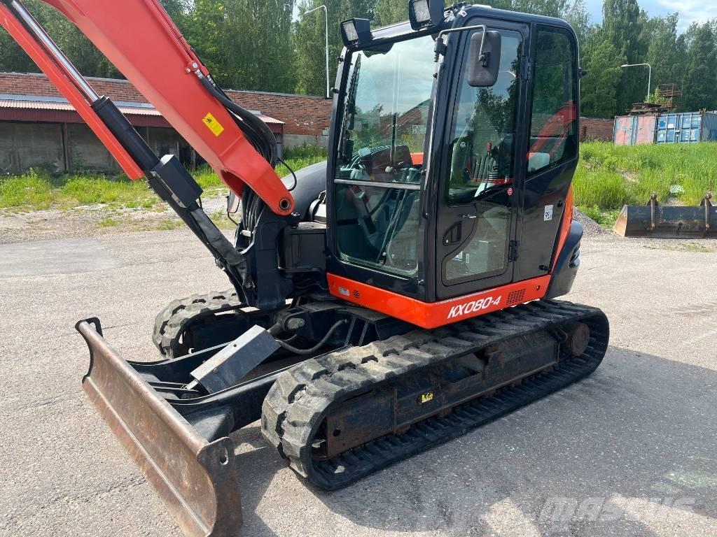 Kubota KX 080 中型挖土機/掘鑿機/挖掘機 7t-12t