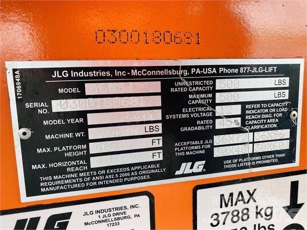 JLG 460 SJ 伸縮臂高空作業車