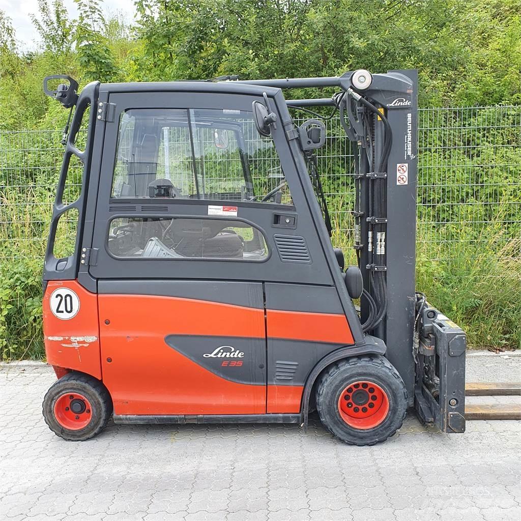 Linde E35HL 電動堆高機