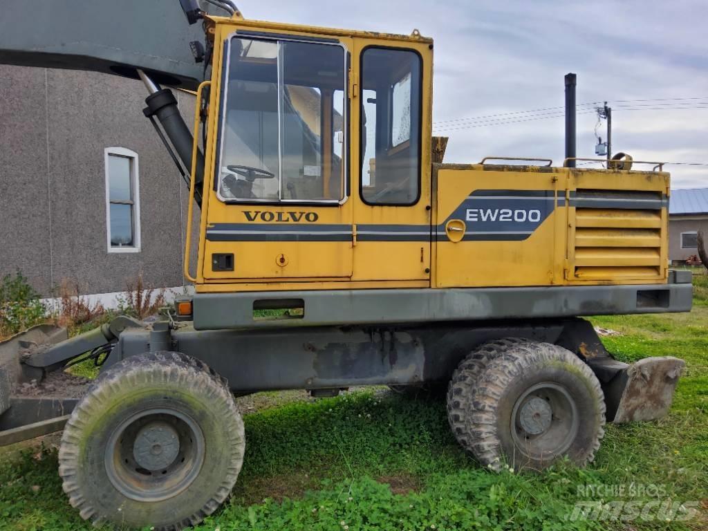 Volvo EW 200 旋轉式挖土機/掘鑿機/挖掘機