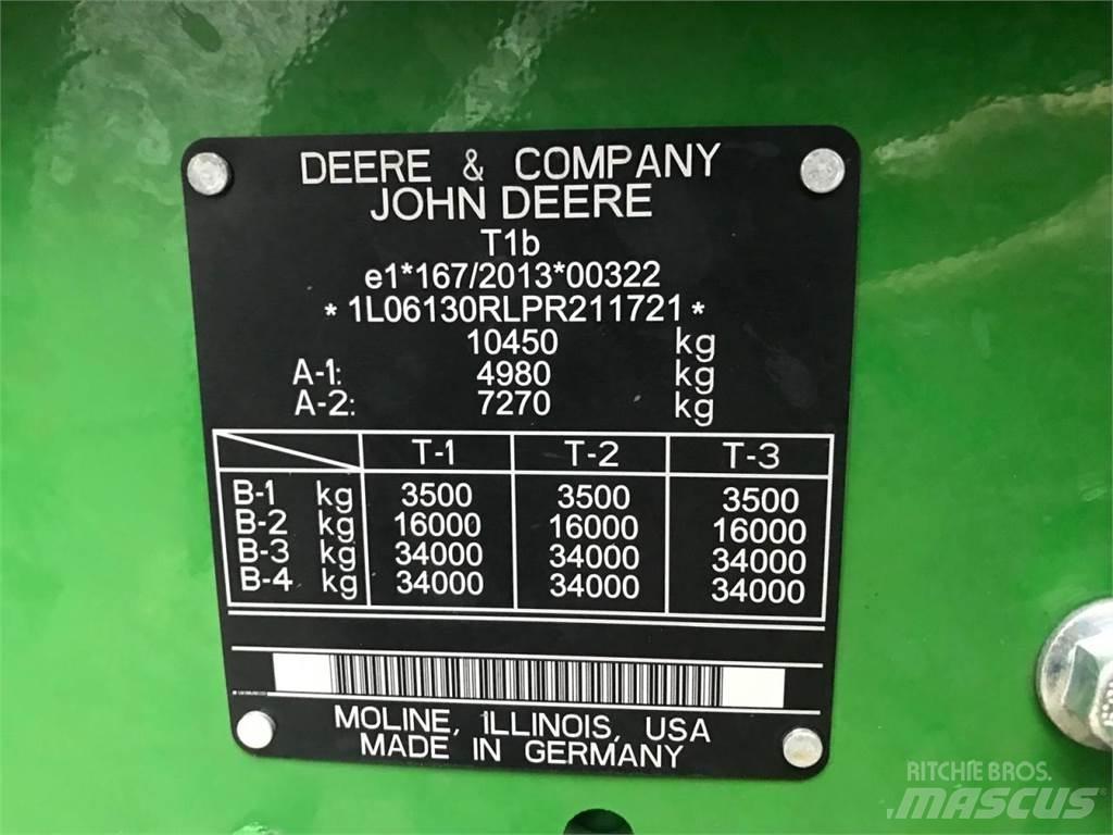 John Deere 6R 130 曳引機