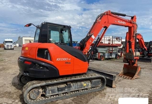Kubota KX080-4S2 履帶式 挖土機/掘鑿機/挖掘機