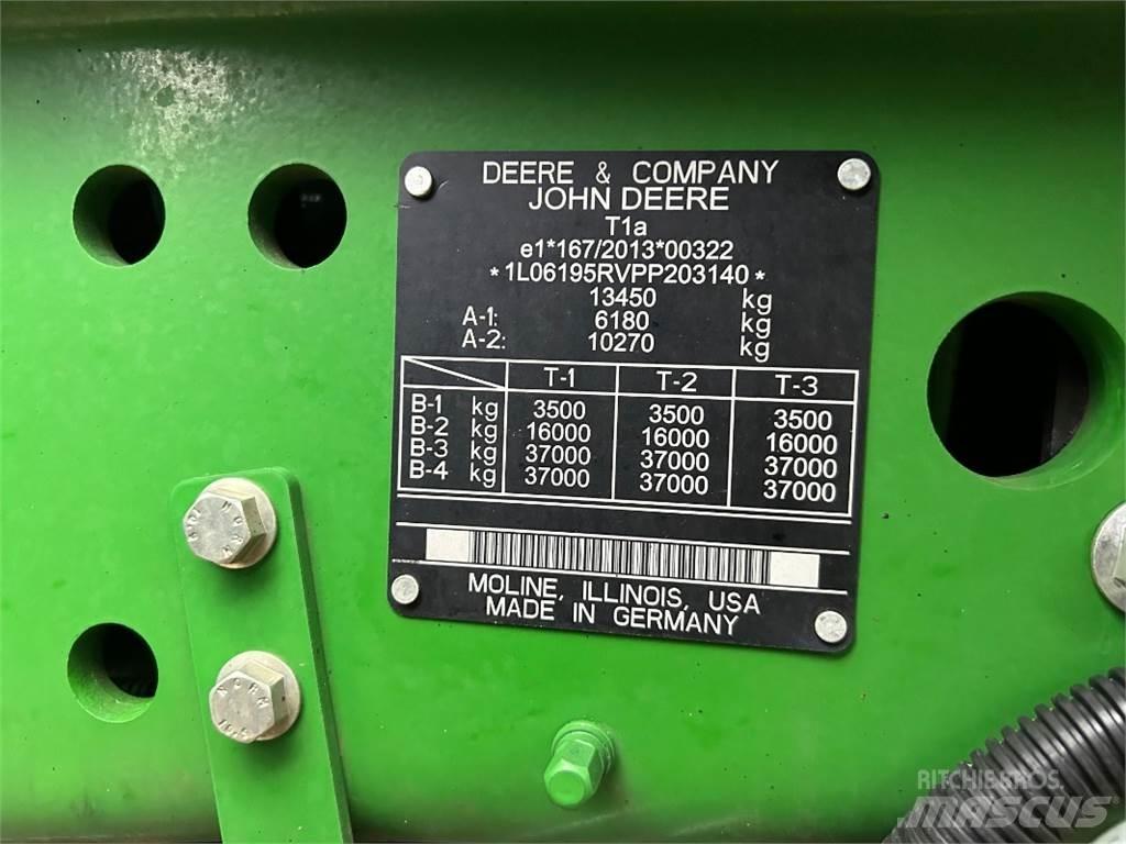 John Deere 6R 195 曳引機