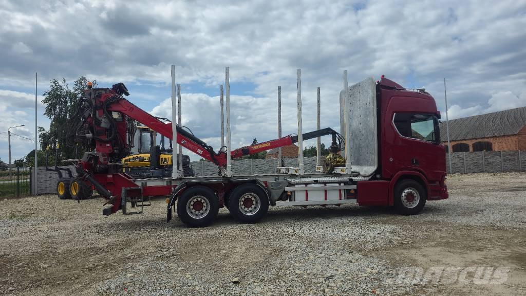 Scania R 650 木材貨車