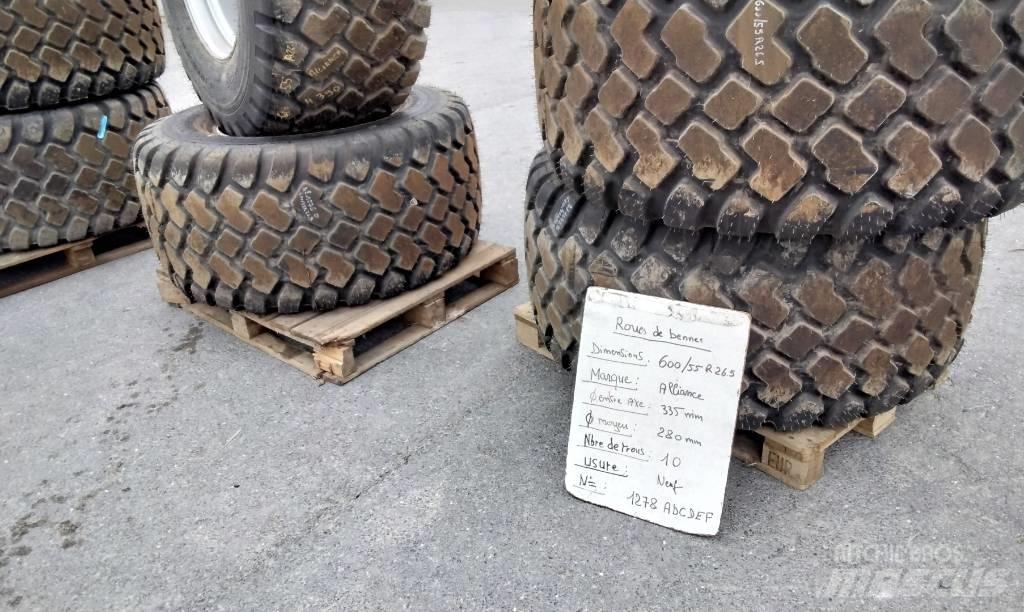 Alliance 600/55R26.5 輪胎、車輪和輪圈